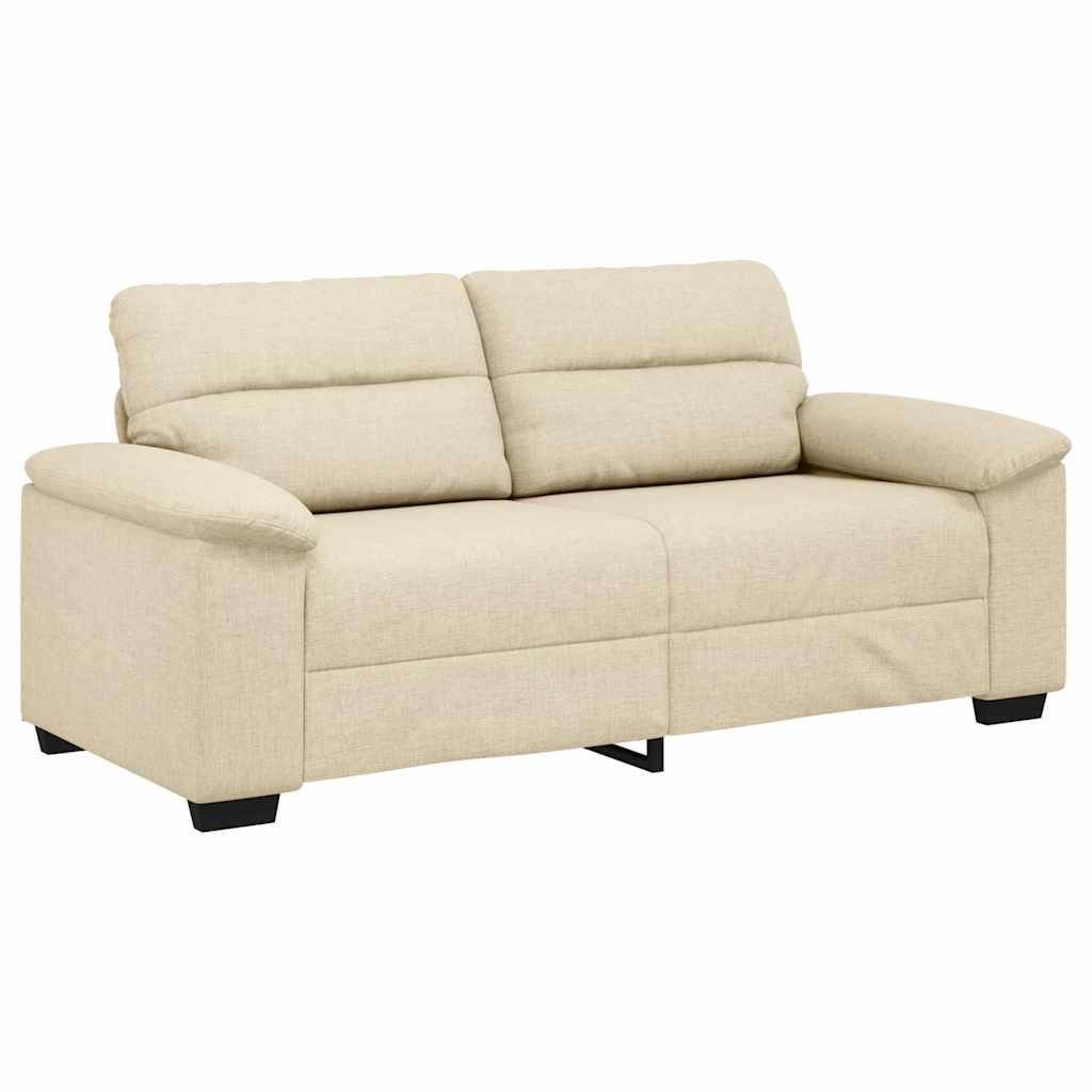 Διθέσιος Καναπές Κρεμ 180x81x84 εκ. Ύφασμα