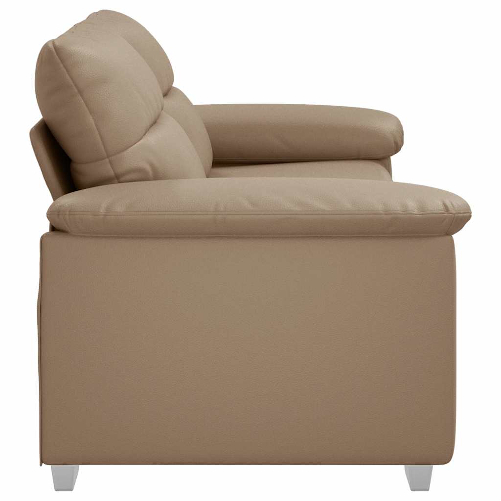 Διθέσιος Καναπές Cappuccino 180x81x84 εκ. από Συνθετικό Δέρμα