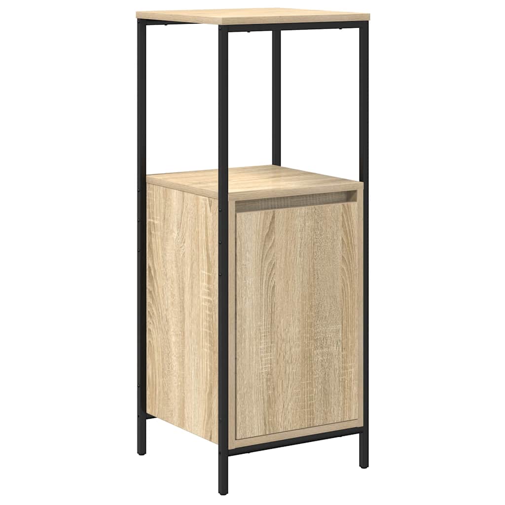 Ντουλάπι μπάνιου με ράφια Sonoma δρυς 36x35x95 εκ.