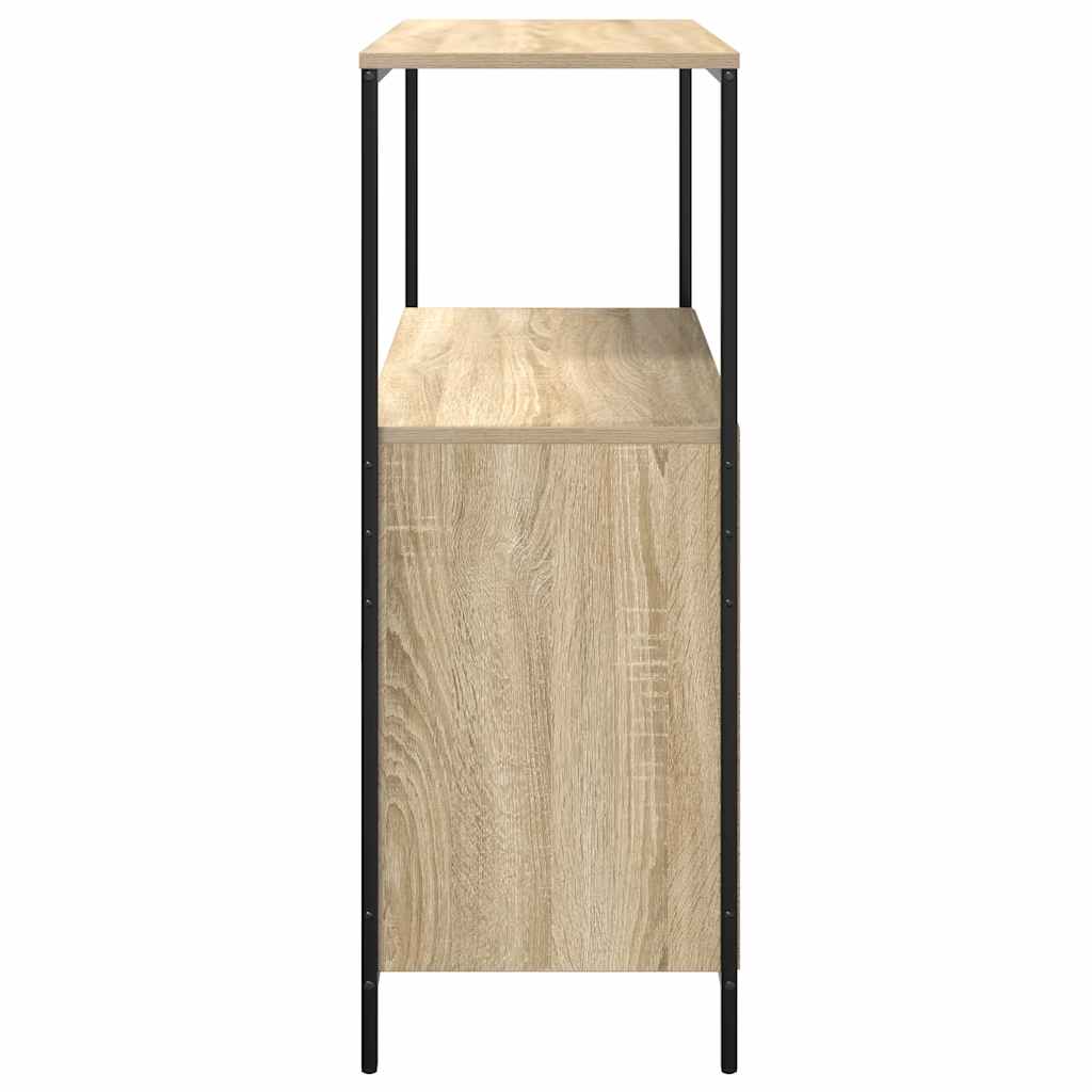Ντουλάπι μπάνιου με ράφια Sonoma δρυς 76,5x35x95 εκ.
