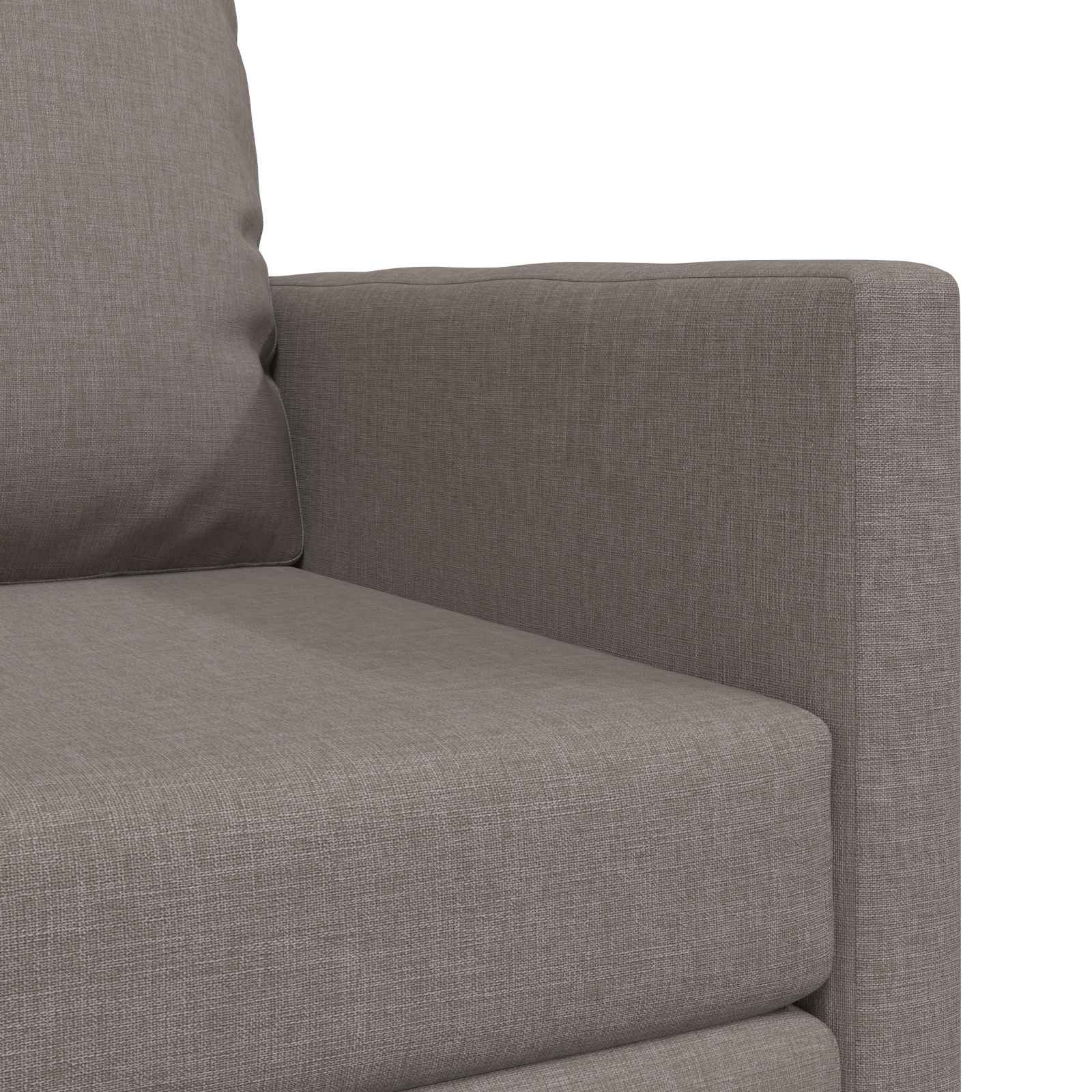 Κρεβάτι καναπές Taupe 74 x 77 x 81 εκ. ύφασμα