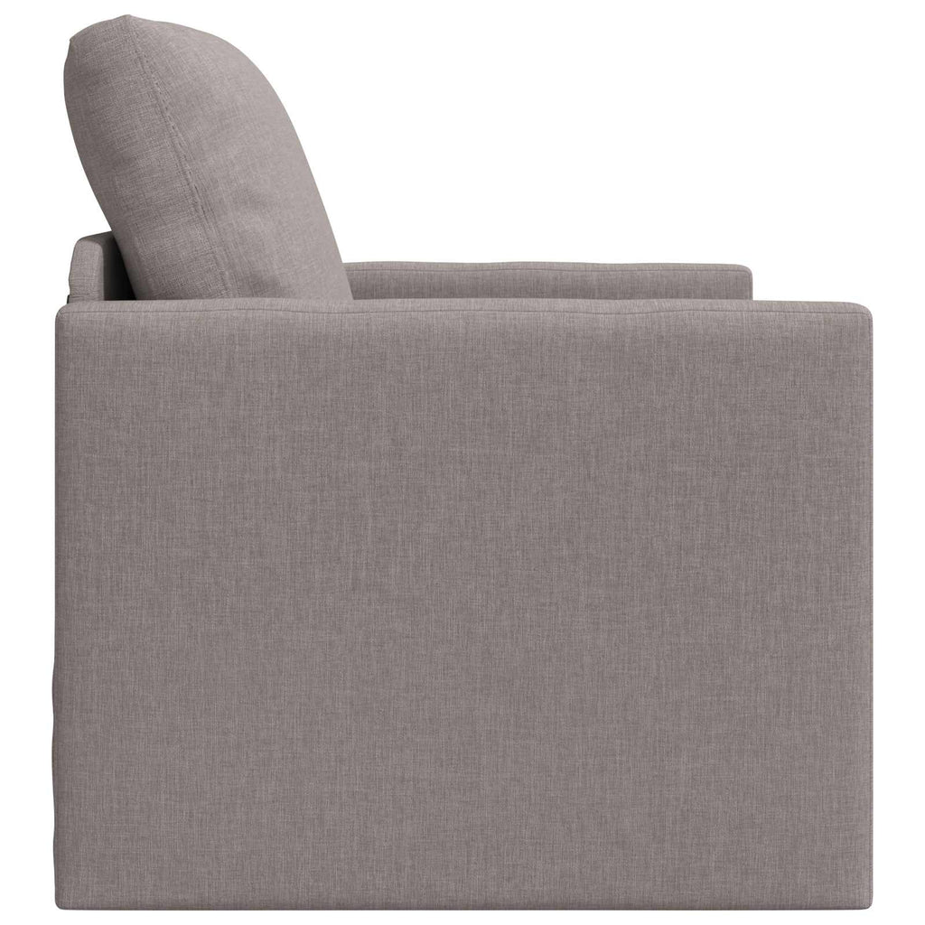 Κρεβάτι καναπές Taupe 74 x 77 x 81 εκ. ύφασμα
