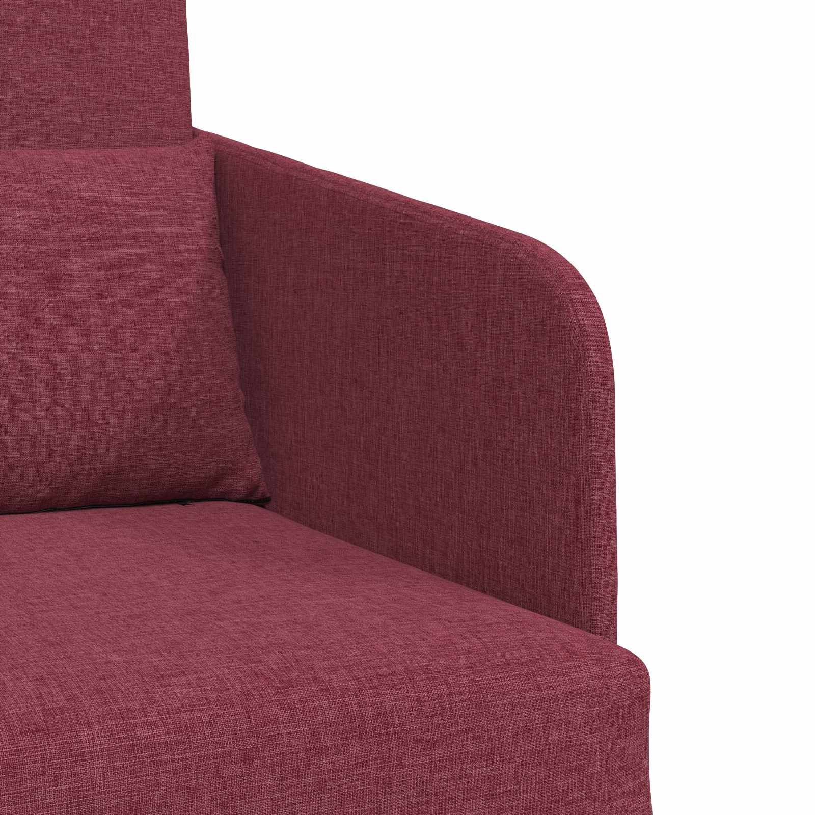 Κρεβάτι καναπές Κόκκινο 65 x 80 x 83 εκ. ύφασμα