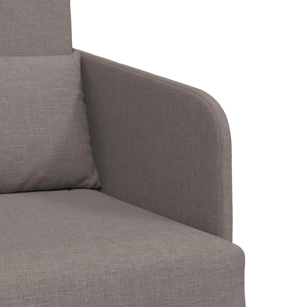 Κρεβάτι καναπές Taupe 65 x 80 x 83 εκ. ύφασμα