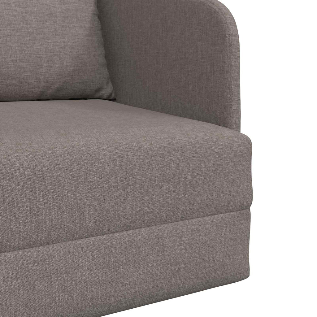 Κρεβάτι καναπές Taupe 65 x 80 x 83 εκ. ύφασμα