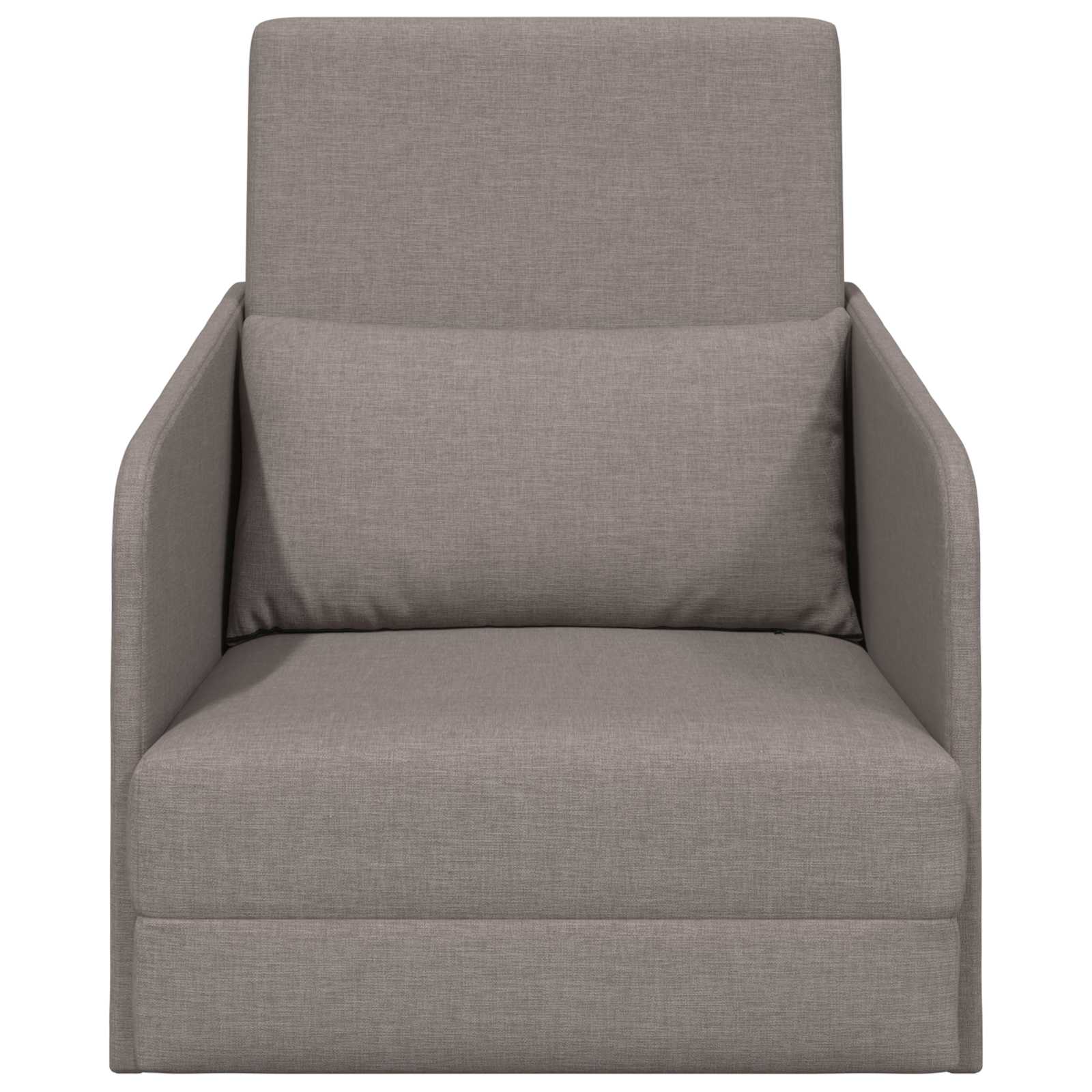 Κρεβάτι καναπές Taupe 65 x 80 x 83 εκ. ύφασμα