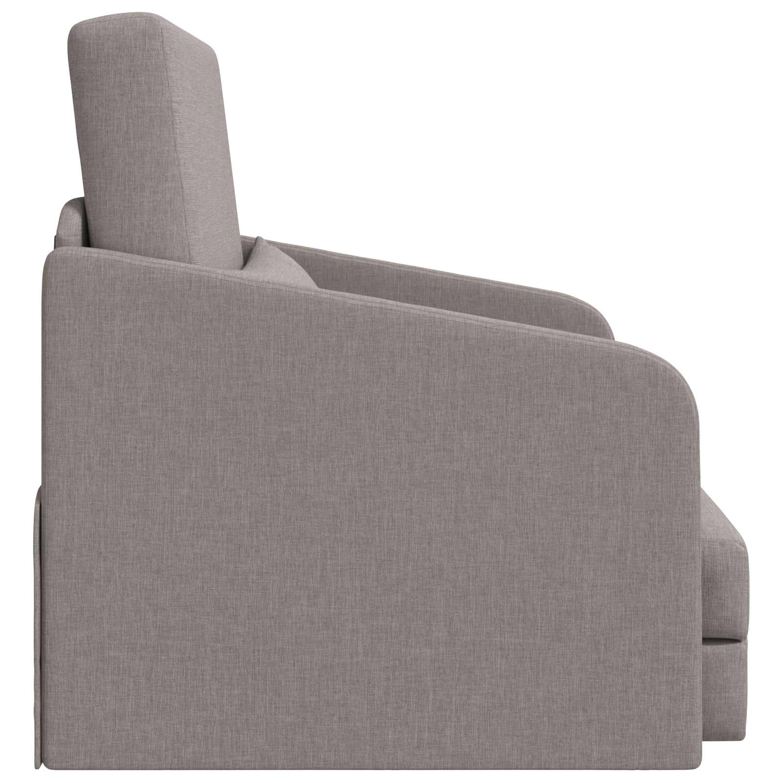 Κρεβάτι καναπές Taupe 65 x 80 x 83 εκ. ύφασμα