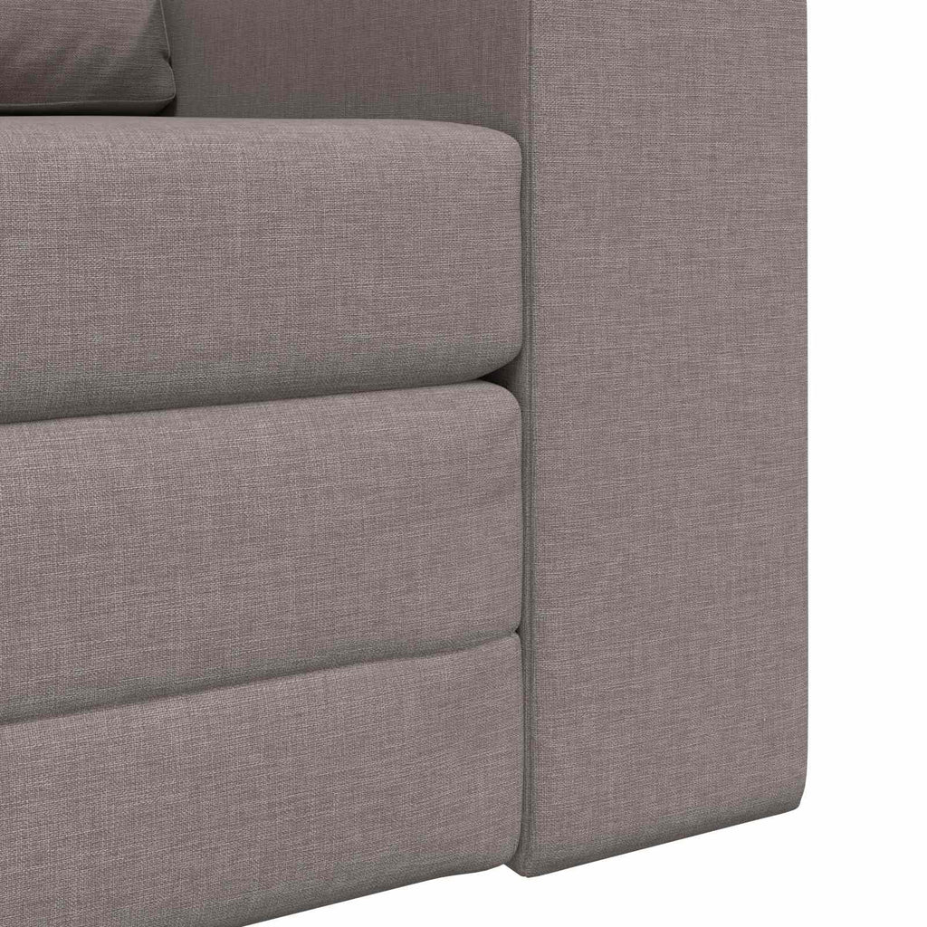 Κρεβάτι καναπές Taupe 98 x 71 x 83 εκ. ύφασμα