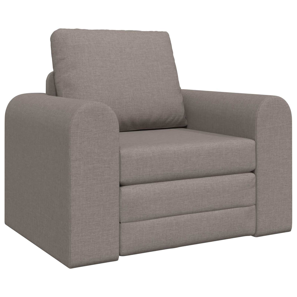 Κρεβάτι καναπές Taupe 98 x 71 x 83 εκ. ύφασμα