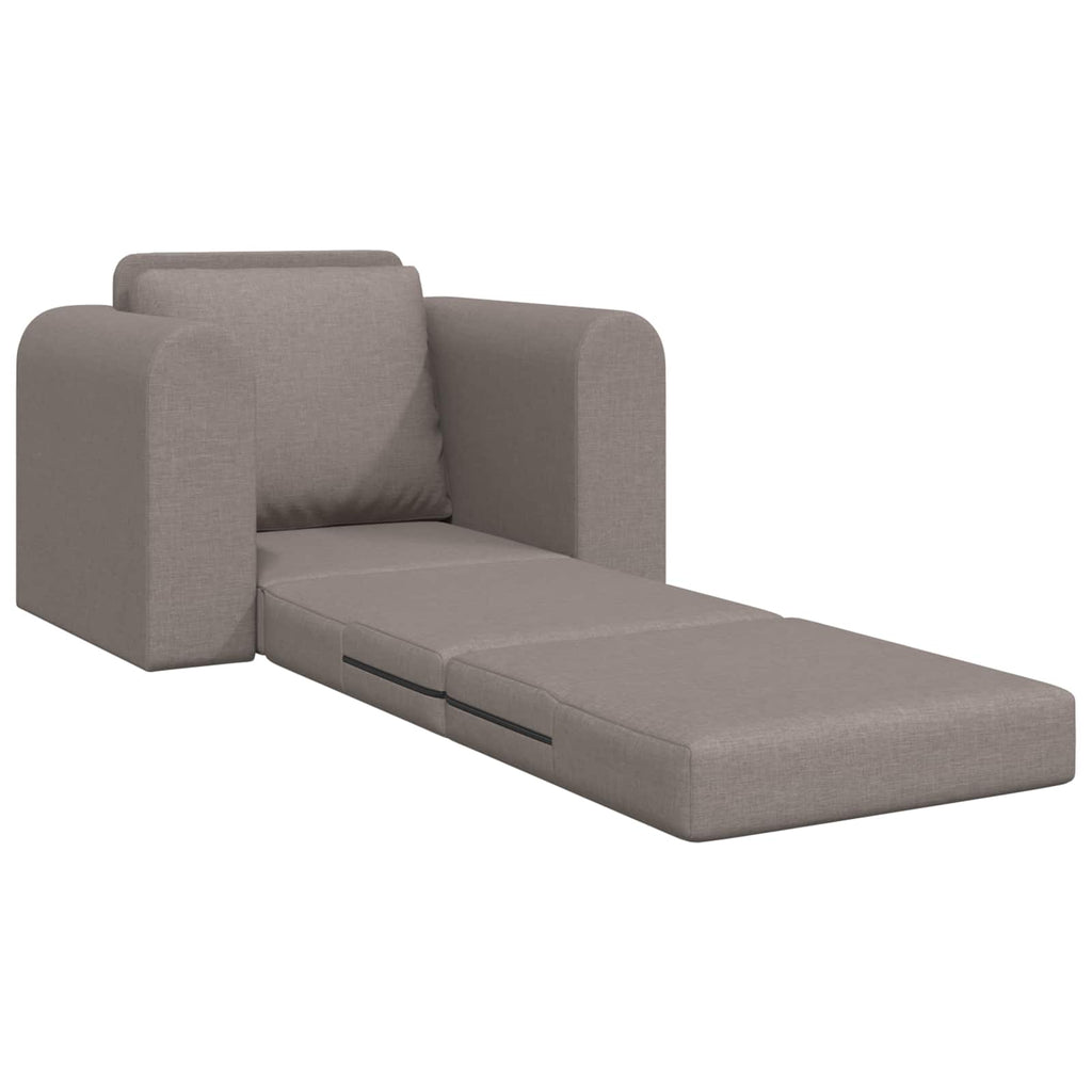 Κρεβάτι καναπές Taupe 98 x 71 x 83 εκ. ύφασμα