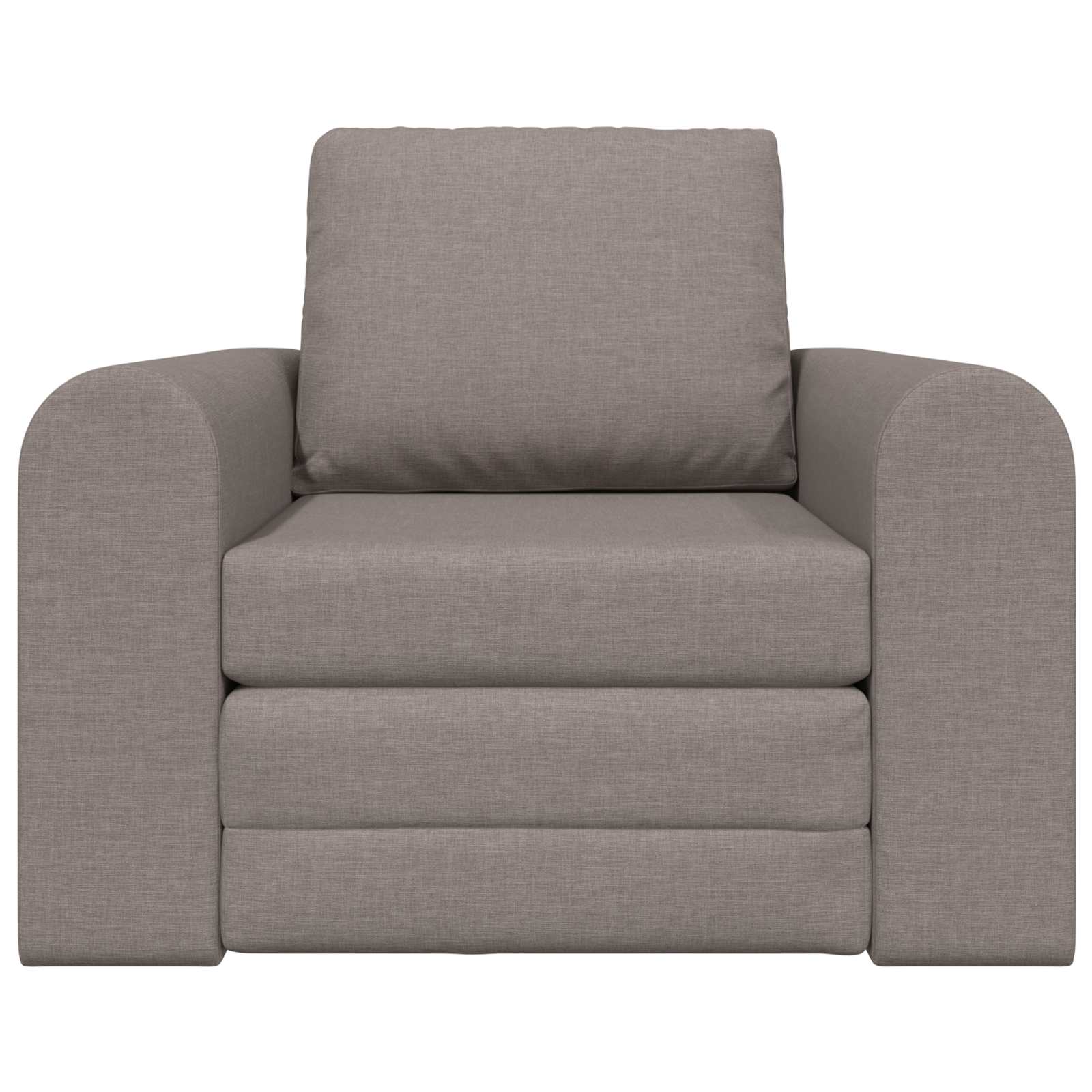 Κρεβάτι καναπές Taupe 98 x 71 x 83 εκ. ύφασμα