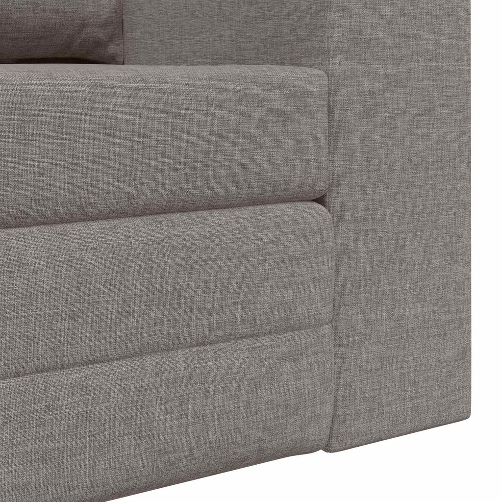 Κρεβάτι καναπές Taupe 148 x 71 x 83 εκ. ύφασμα