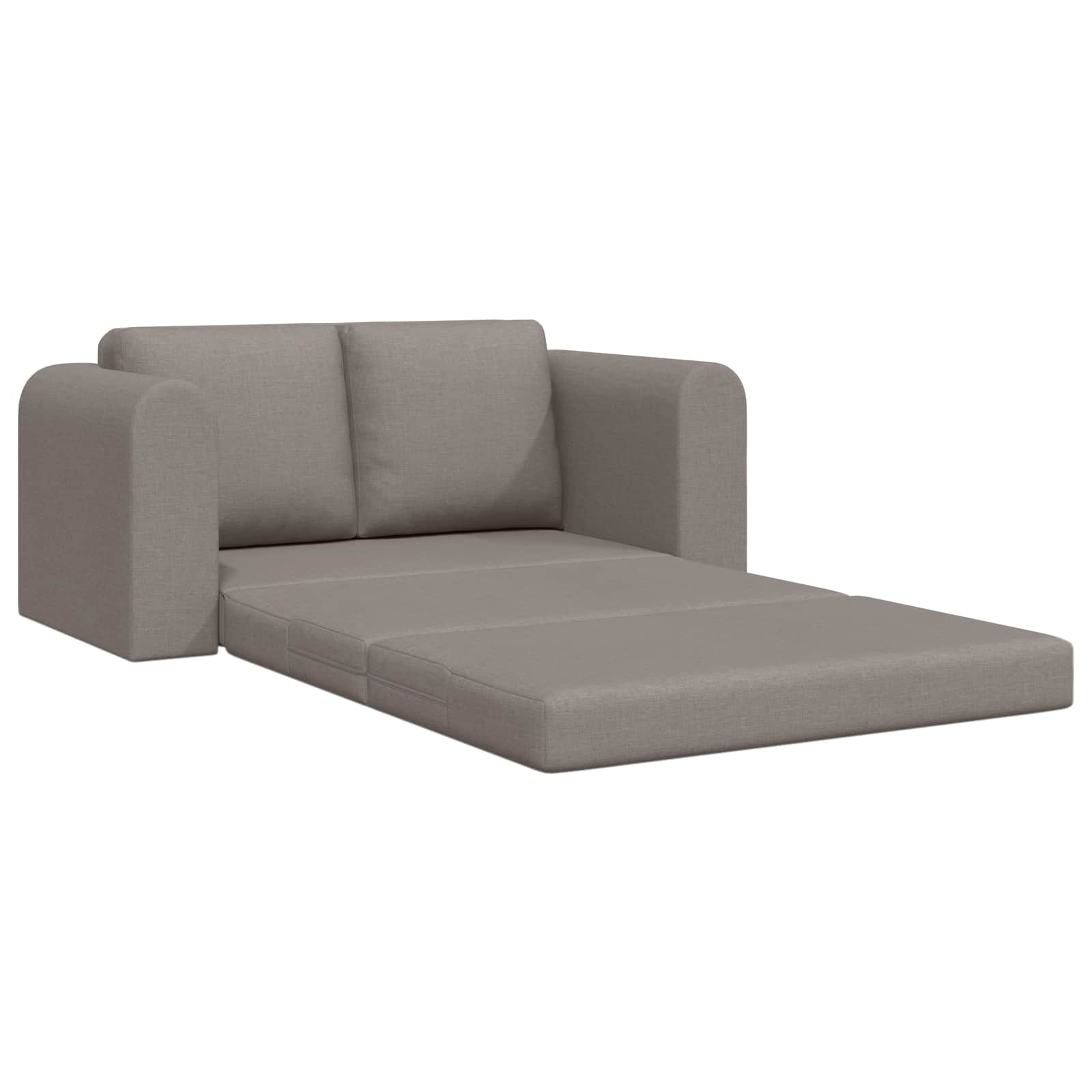 Κρεβάτι καναπές Taupe 148 x 71 x 83 εκ. ύφασμα