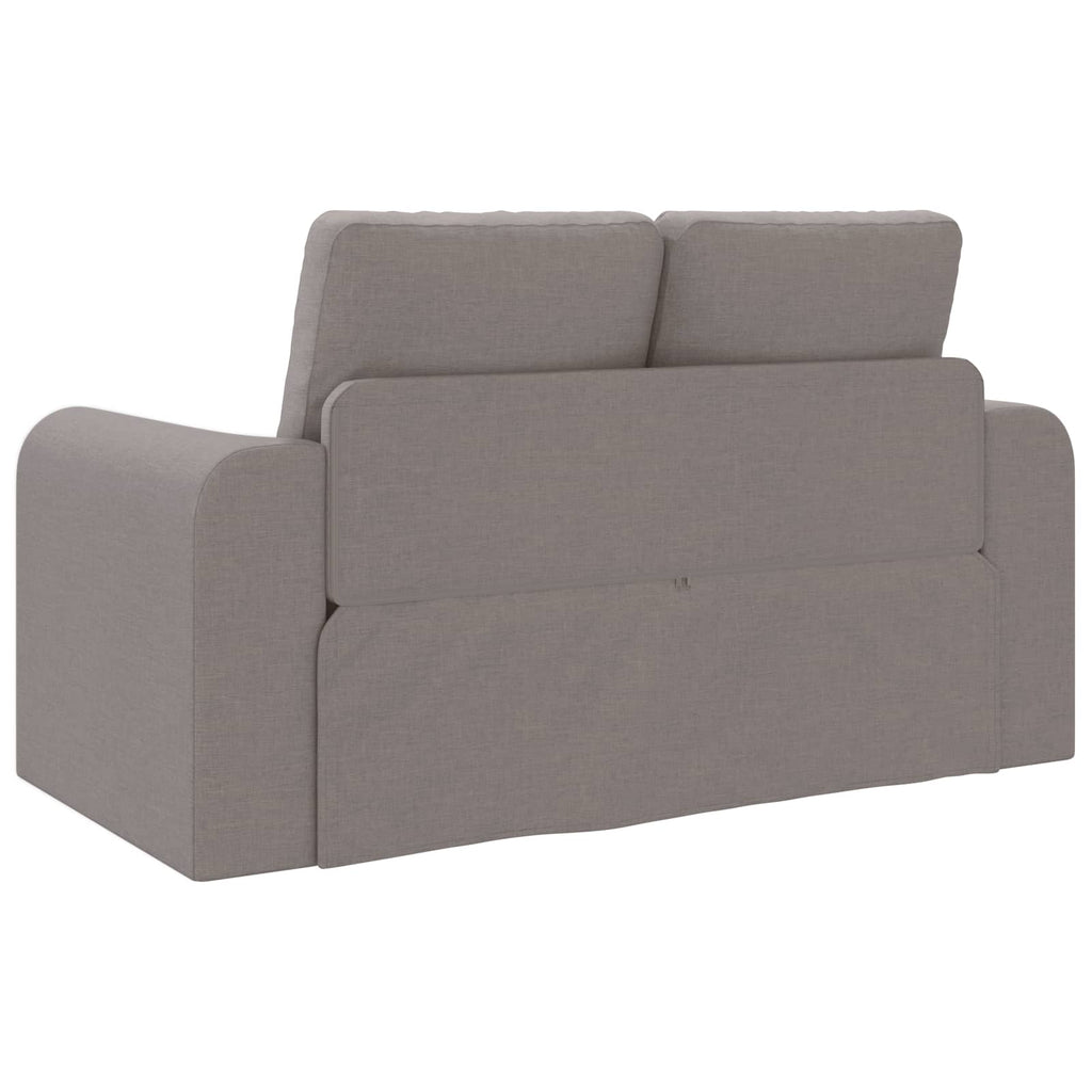 Κρεβάτι καναπές Taupe 148 x 71 x 83 εκ. ύφασμα
