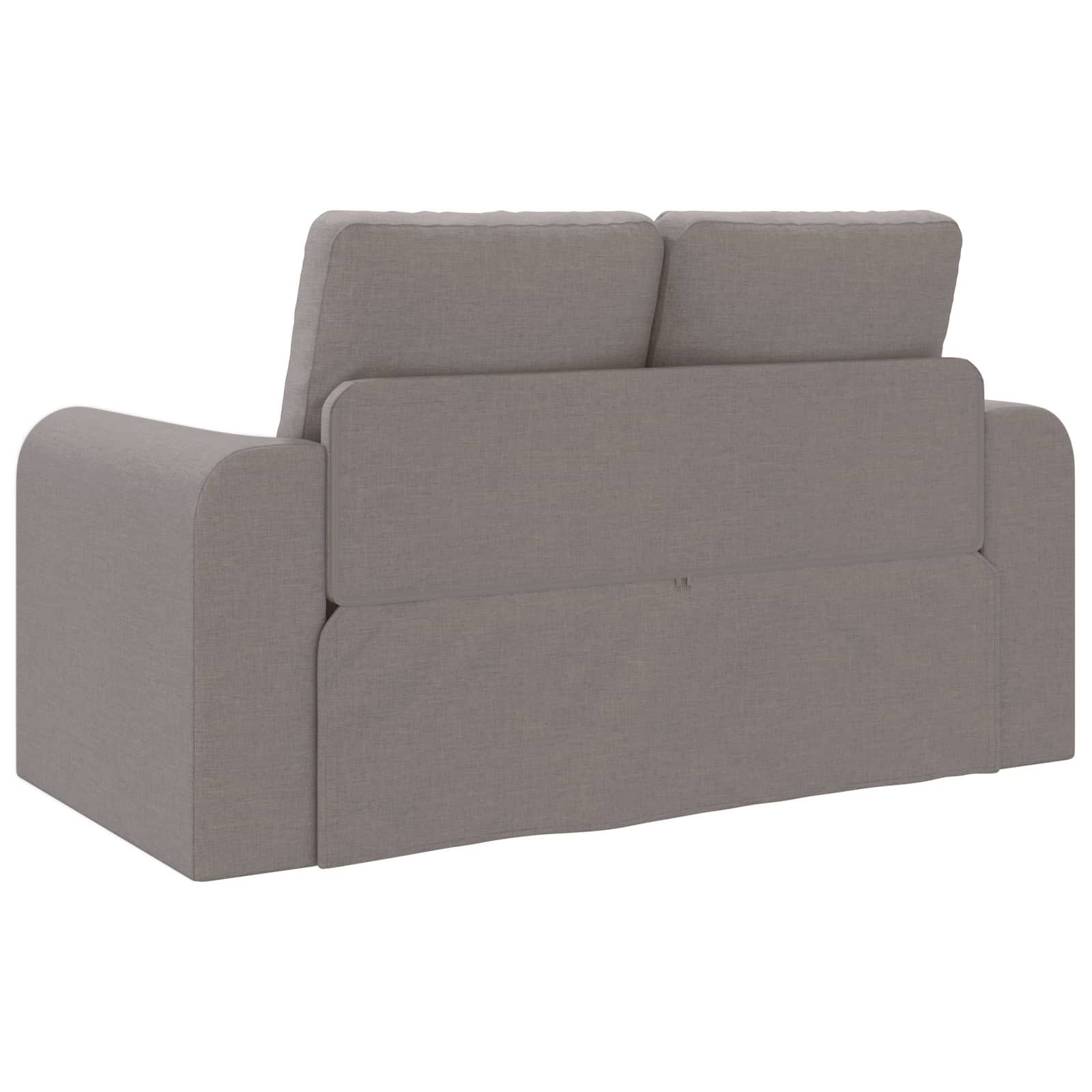 Κρεβάτι καναπές Taupe 148 x 71 x 83 εκ. ύφασμα
