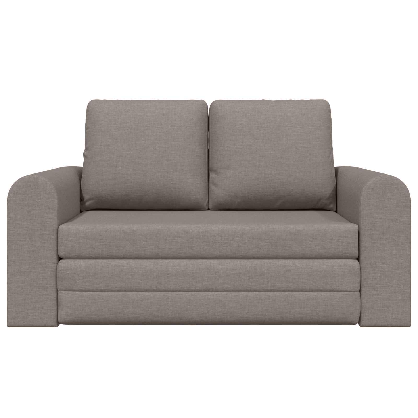 Κρεβάτι καναπές Taupe 148 x 71 x 83 εκ. ύφασμα