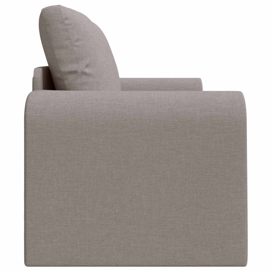 Κρεβάτι καναπές Taupe 148 x 71 x 83 εκ. ύφασμα