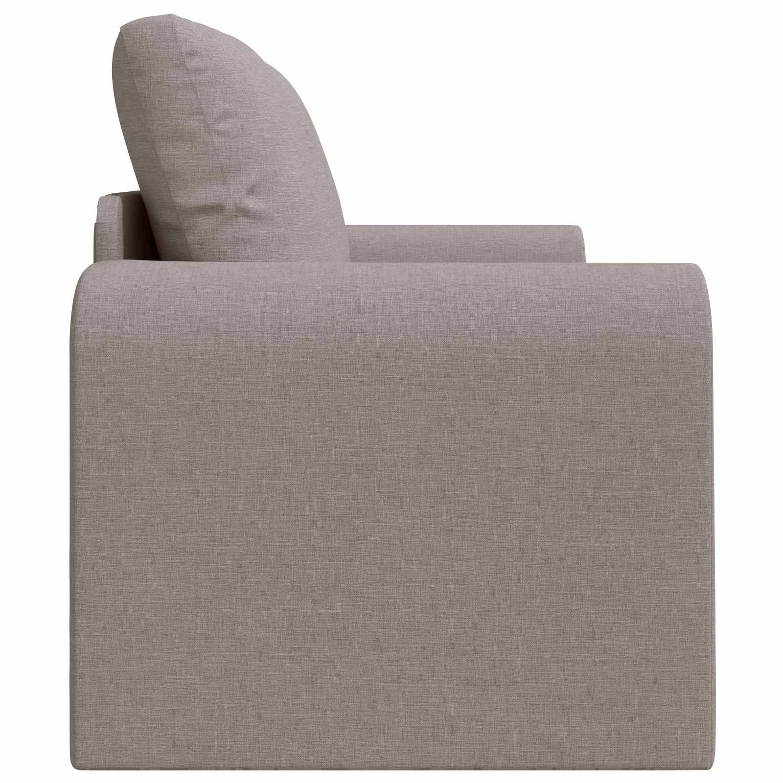 Κρεβάτι καναπές Taupe 148 x 71 x 83 εκ. ύφασμα