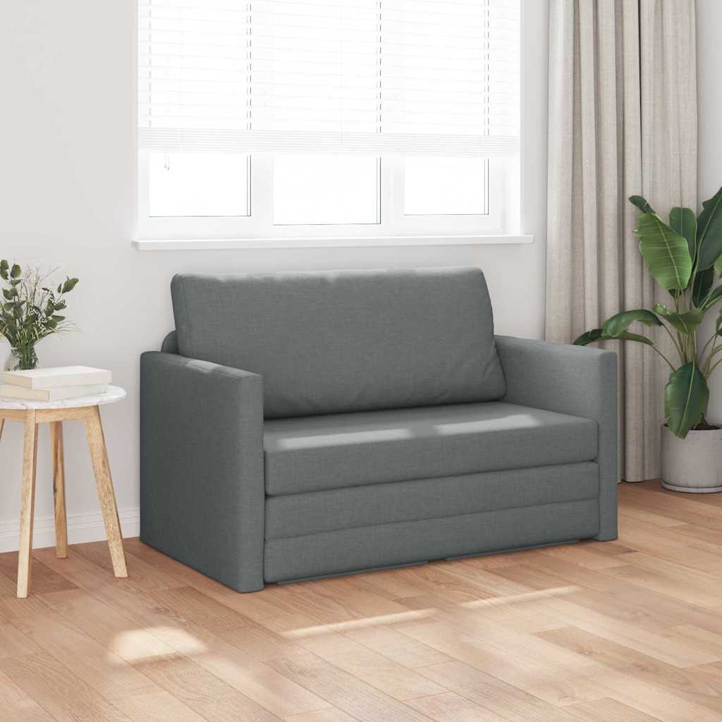Κρεβάτι καναπές Σκούρο Γκρι 124 x 71 x 78 εκ ύφασμα
