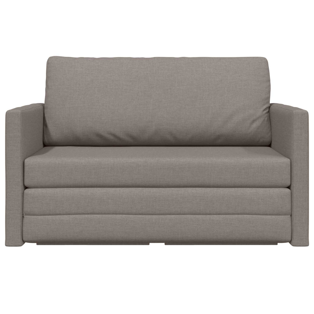 Κρεβάτι καναπές Taupe 124 x 71 x 78 εκ ύφασμα