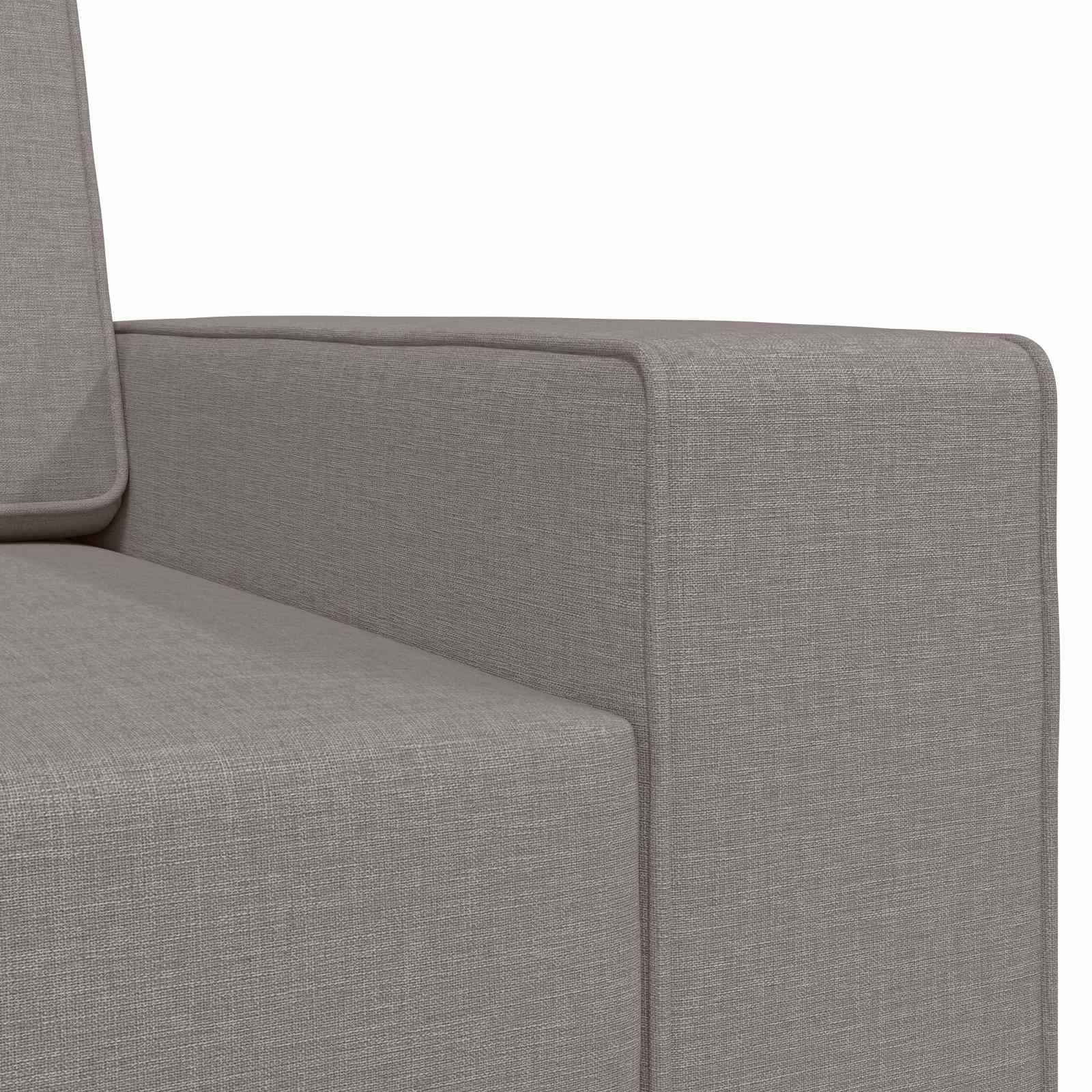 Κρεβάτι καναπές Taupe 245 x 78 x 77 εκ. ύφασμα