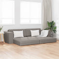 Κρεβάτι καναπές Taupe 245 x 78 x 77 εκ. ύφασμα