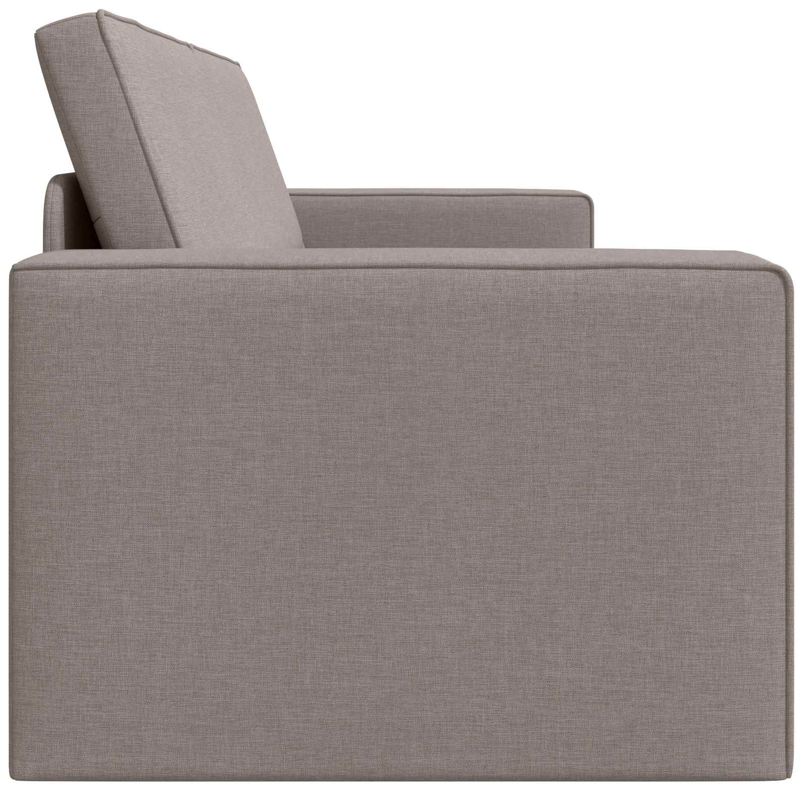 Κρεβάτι καναπές Taupe 245 x 78 x 77 εκ. ύφασμα