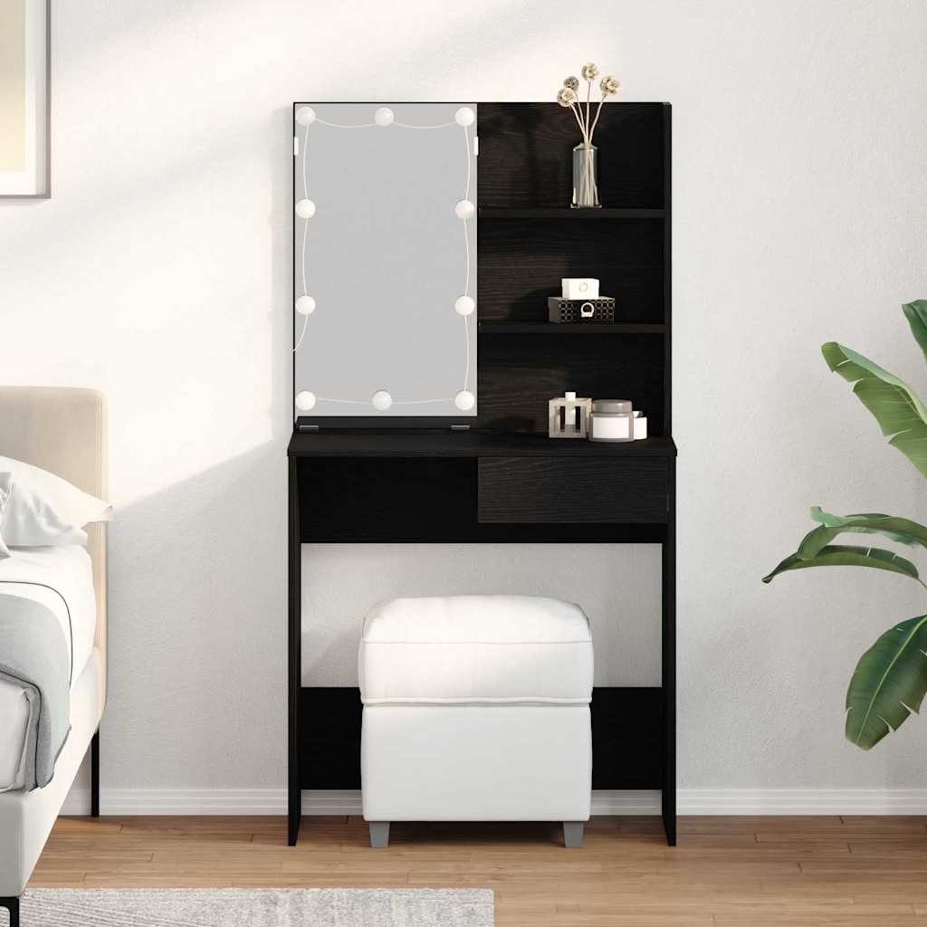 Τραπέζι περιποίησης Μαύρη Οξυά 74,5 x 40 x 141 cm