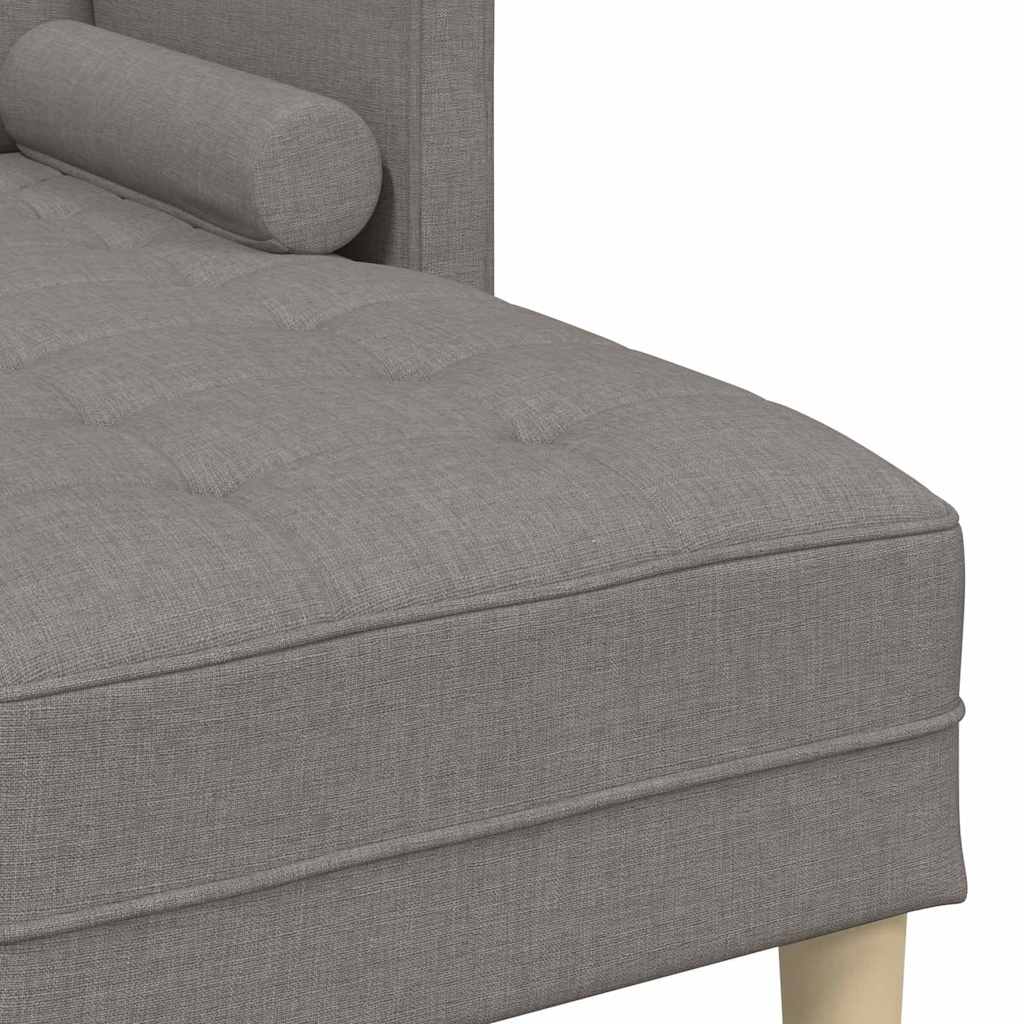 Σετ Καναπέ Taupe 173 x 131 x 67 εκ Πολυεστέρας