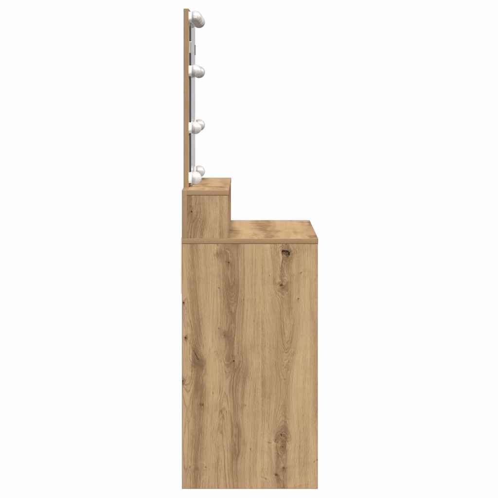 Κομμωτήριο artisan δρυς 80 x 41 x 144.5 εκ Επεξεργασμένο Ξύλο