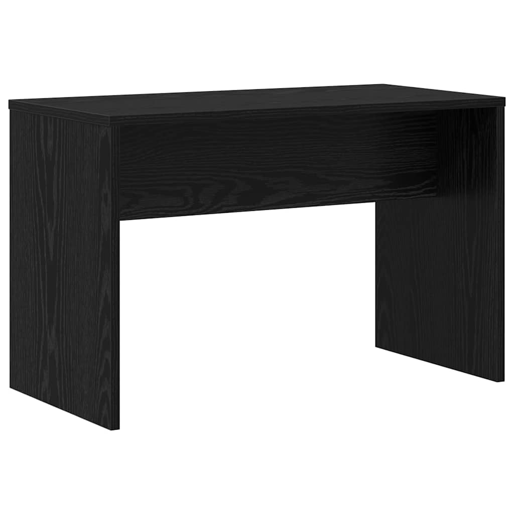 Σετ Τραπέζι Μακιγιάζ LED 2 τμχ. Μαύρη Οξυά 86,5 x 35 x 136 cm