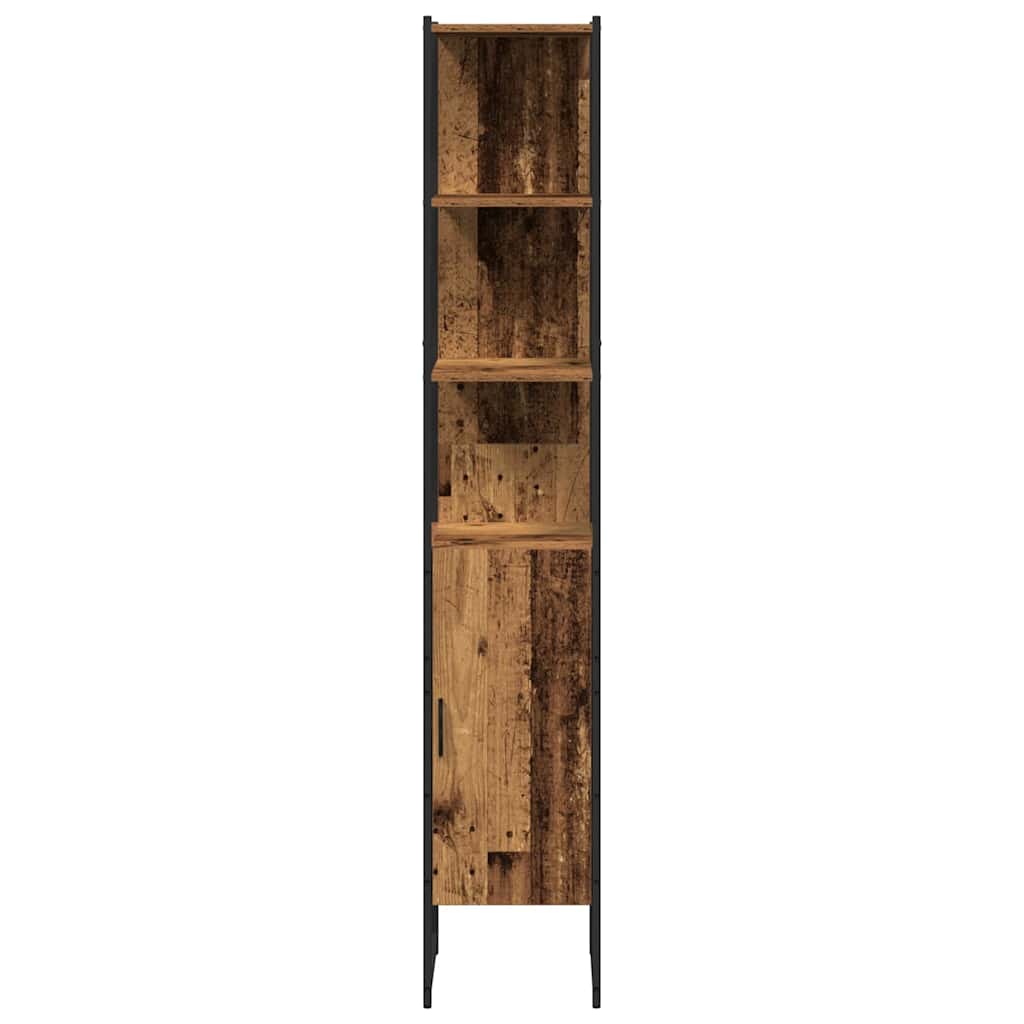 Μονάδες Νιπτήρα Μπάνιου 3 τμχ. Καφέ 33 x 33 x 185,5 εκ