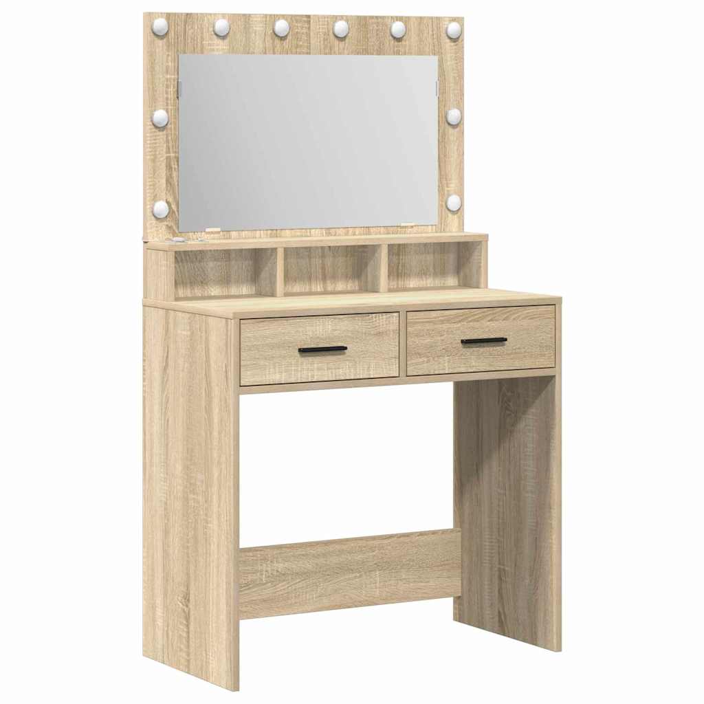 Τραπέζι περιποίησης Δρύς Sonoma 79 x 41 x 135 εκ.