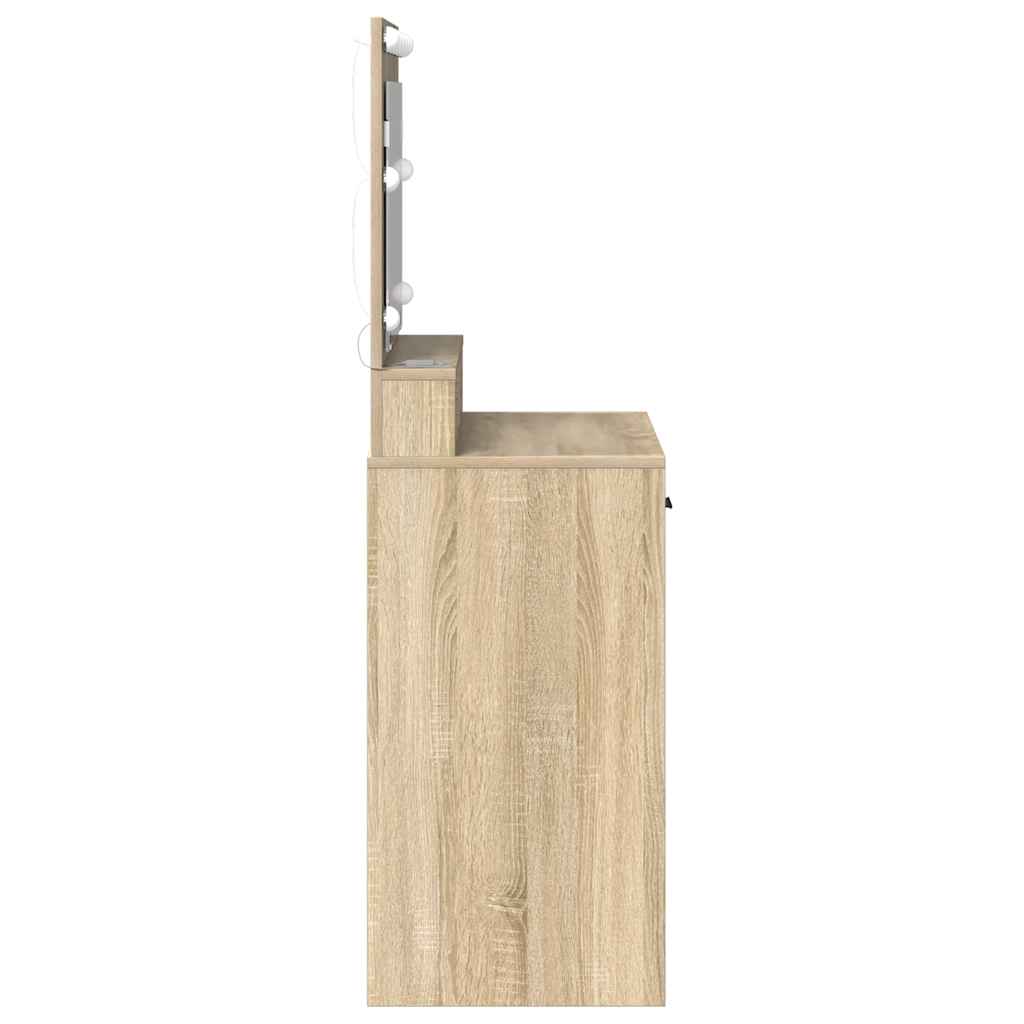 Τραπέζι περιποίησης Δρύς Sonoma 79 x 41 x 135 εκ.