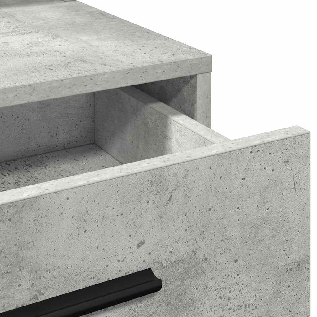 Τραπέζι περιποίησης Σκυρόδεμα Γκρι 79 x 41 x 135 εκ.
