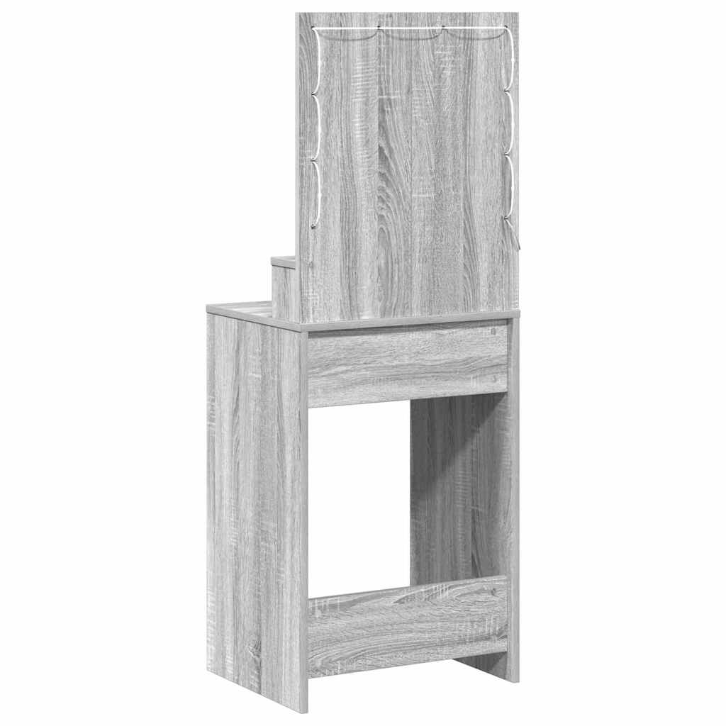 Τραπέζι περιποίησης Γκρίζο Σονομα 50 x 41 x 135 εκ