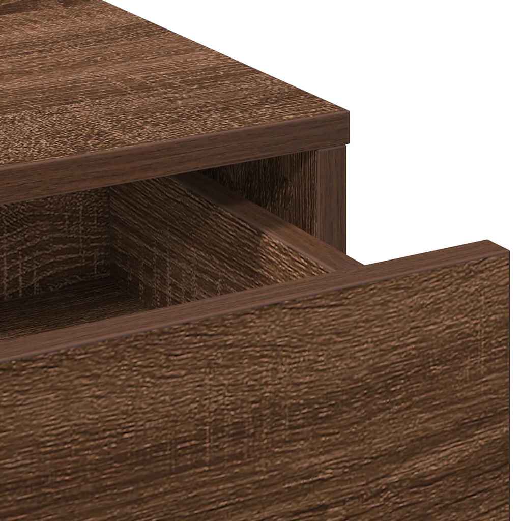 Τραπέζι περιποίησης Καφέ δρυς 50 x 41 x 135 εκ