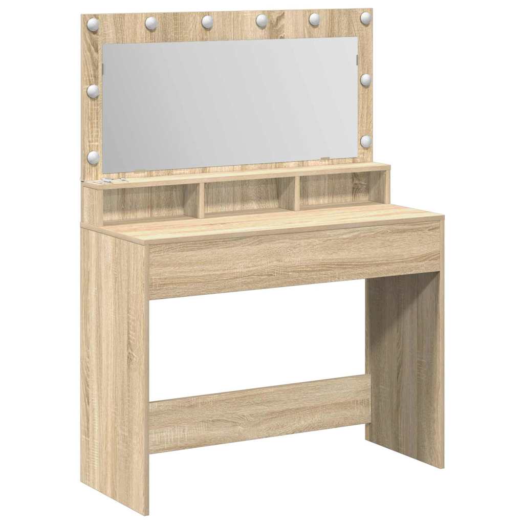 Τραπέζι περιποίησης Δρύς Sonoma 100 x 41 x 135 εκ.