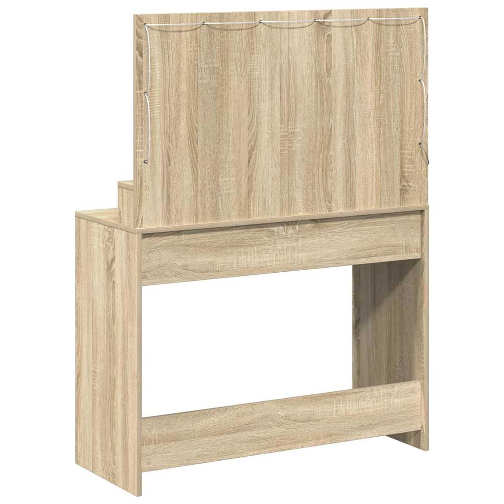Τραπέζι περιποίησης Δρύς Sonoma 100 x 41 x 135 εκ.