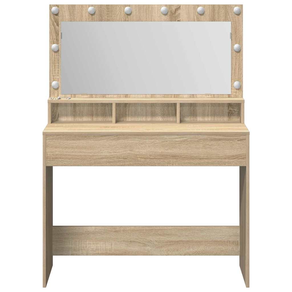 Τραπέζι περιποίησης Δρύς Sonoma 100 x 41 x 135 εκ.