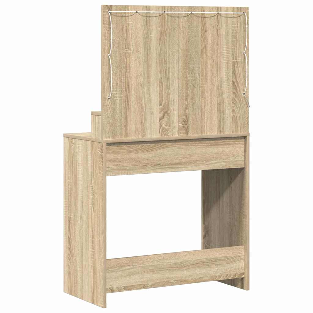 Τραπέζι περιποίησης Δρύς Sonoma 75,5 x 41 x 135 εκ.