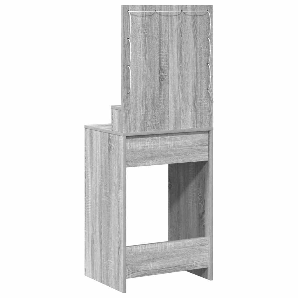 Τραπέζι περιποίησης Γκρίζο Σονομα 50 x 41 x 135 εκ
