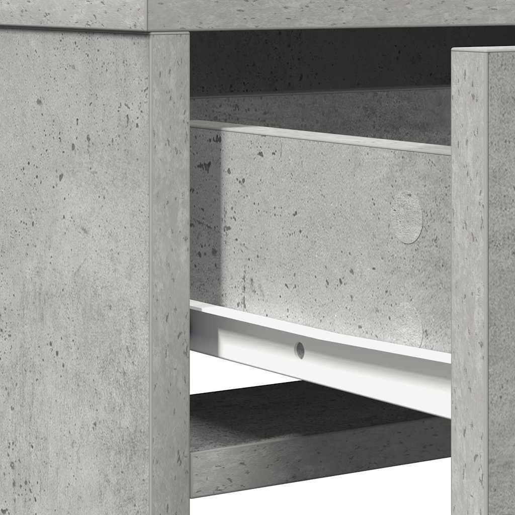 Τραπέζι περιποίησης Σκυρόδεμα Γκρι 50 x 41 x 140 εκ.