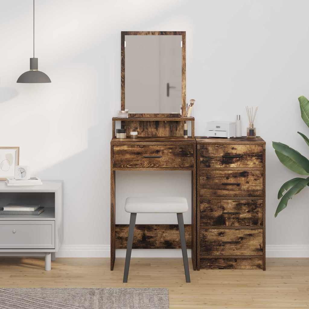 Τραπέζι περιποίησης Καπνιστό Δρύς 50 x 41 x 140 εκ.