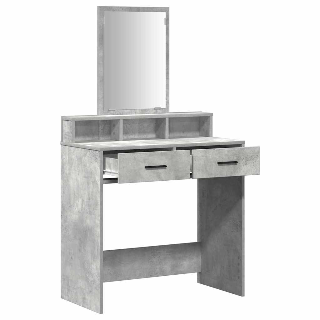 Τραπέζι περιποίησης Σκυρόδεμα Γκρι 79 x 41 x 140 εκ.
