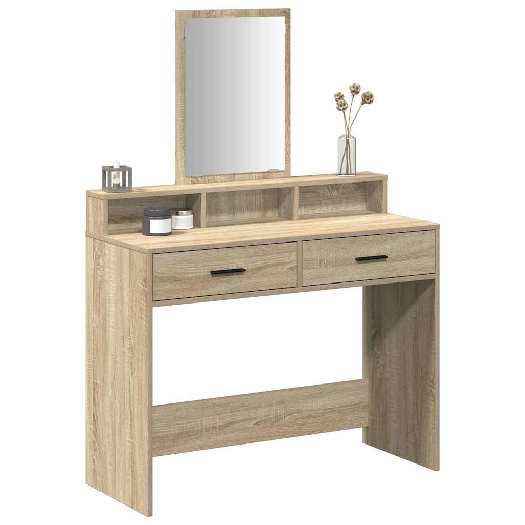 Τραπέζι περιποίησης Δρύς Sonoma 100 x 41 x 140 εκ.