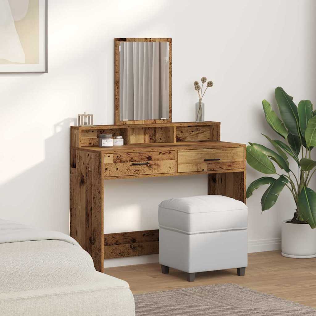 Τραπέζι περιποίησης Παλιό ξύλο 100 x 41 x 140 εκ.