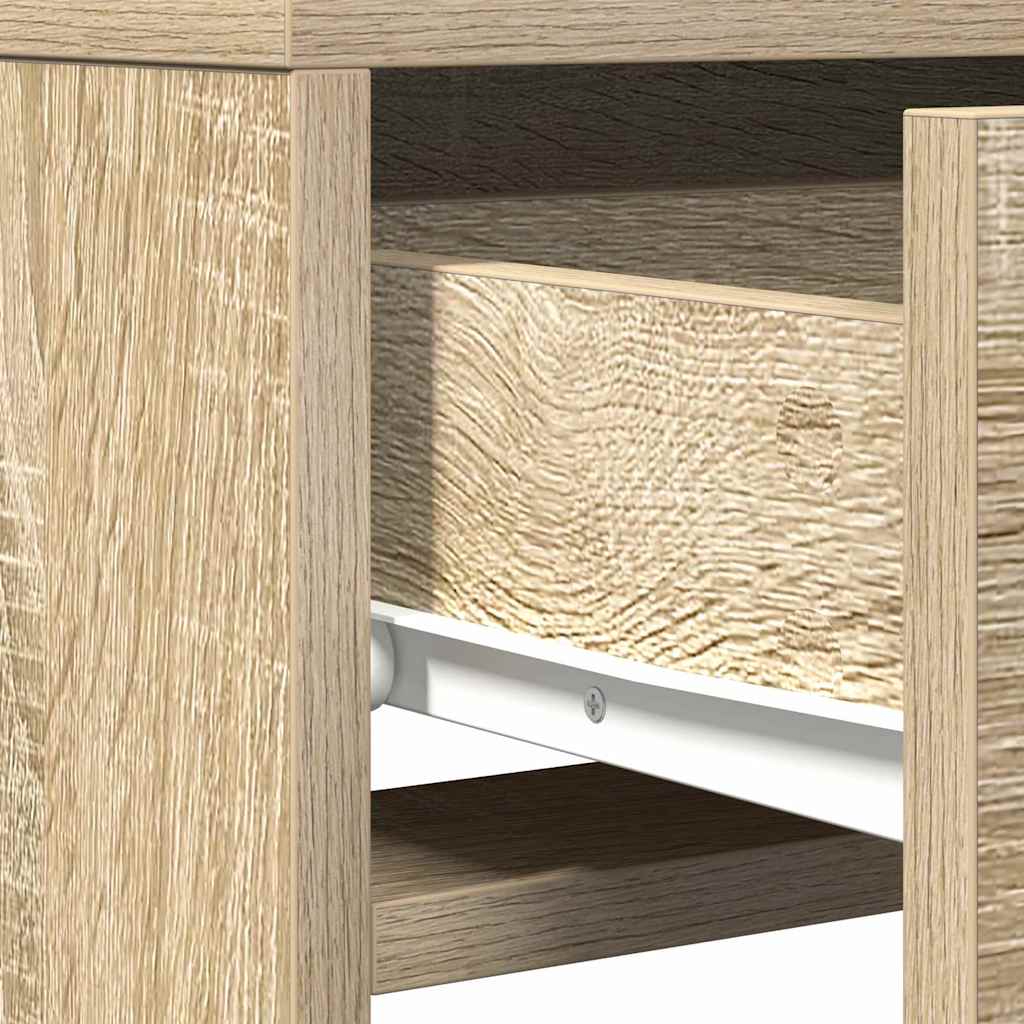 Τραπέζι περιποίησης Καφέ 50 x 41 x 140 εκ. Επεξεργασμένο Ξύλο