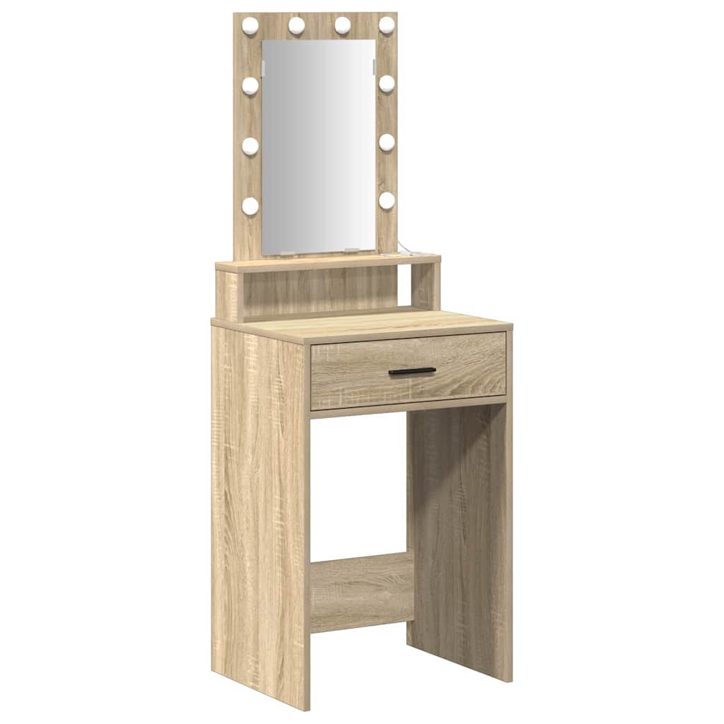 Τραπέζι περιποίησης Καφέ 50 x 41 x 140 εκ. Επεξεργασμένο Ξύλο