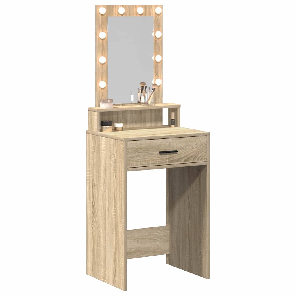 Τραπέζι περιποίησης Καφέ 50 x 41 x 140 εκ. Επεξεργασμένο Ξύλο